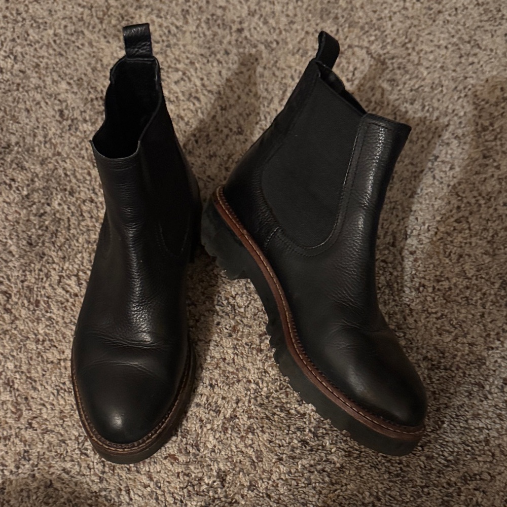Caslon Black Ankle Booties
